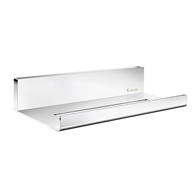 Smedbo 9 7/8 Self-Adhesive Shower Shelf in Polished Stainless Steel, DK3051