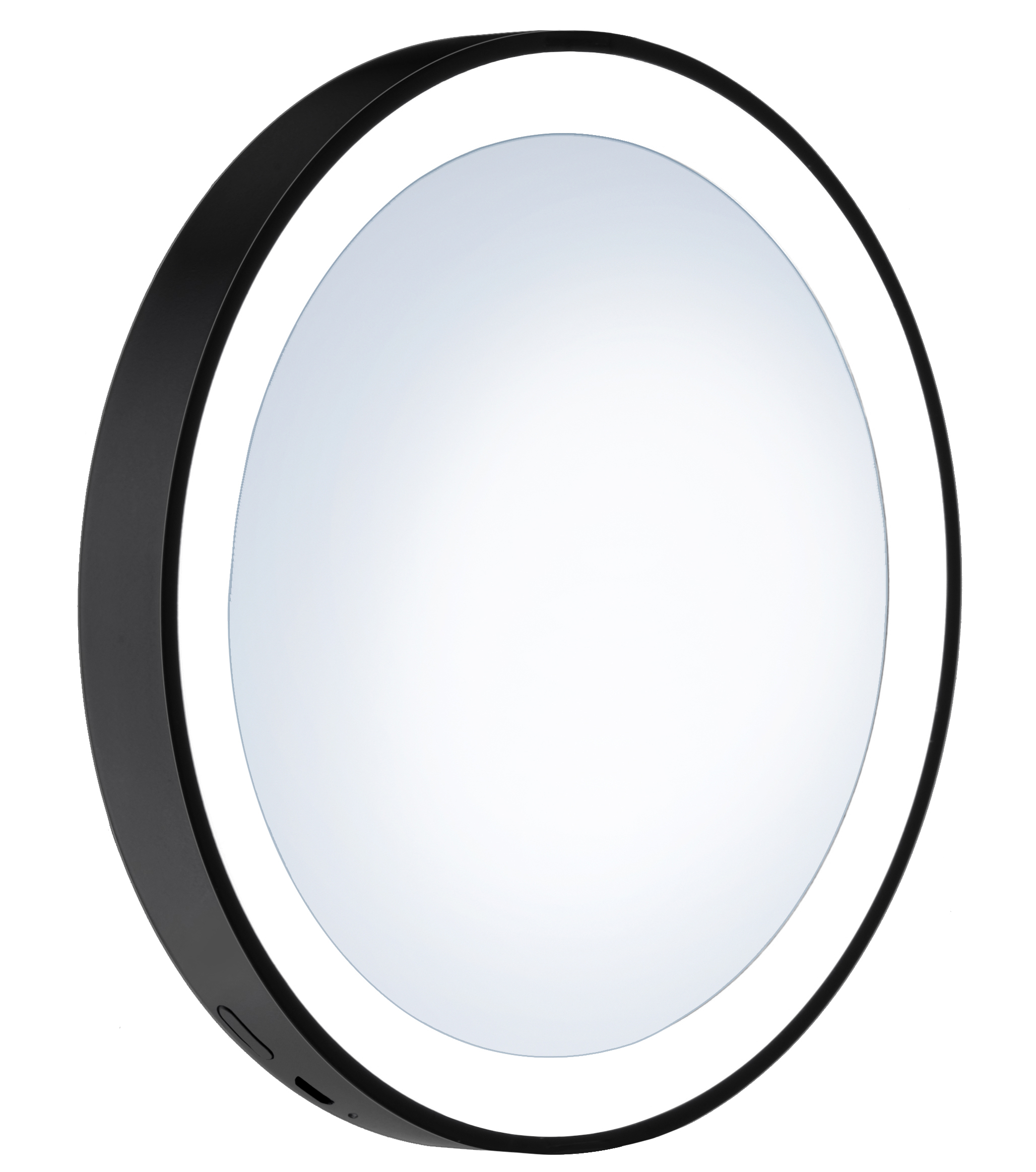 Kosmetikspiegel mit LED Beleuchtung, Saugnapf und Batteriebetrieb – Badino
